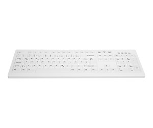 Tastatur - Cherry Active Key MedicalKey AK-C8100 - keyboard - Nordic - white - Tastatur - Nordisk - Hvit - AK-C8100F-FU1-W/NOR