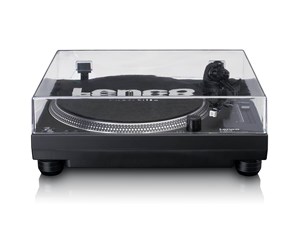 Platespiller - Lenco L-3818BK - Direct drive Record Player with USB/PC Encoding - Platespiller Svart - L-3818BK