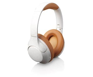 Hodetelefoner - Lenco HPB-830GY - Wireless Bluetooth Headphones with Active Noise Cancelling and built-in microphones - Grey/White - HPB-830GY