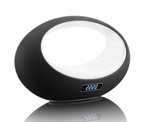 Bærbare festhøyttalere - Lenco BT-210 - Bluetooth® Stereo speaker with 8 hours playing time and 6 W output power plus LED lights -Black - BT-210 light