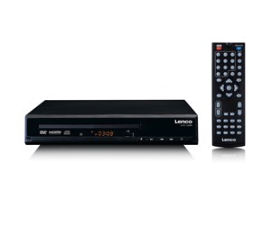 Blu-Ray & DVD-spiller - Lenco DVD-120BK - DVD player with HDMI and remote control - DVD-120BK