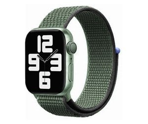 Smartklokke - Tilbehør - Lippa Apple Watch Nylon Strap 38/40/41 - Dark Green - LPAW064