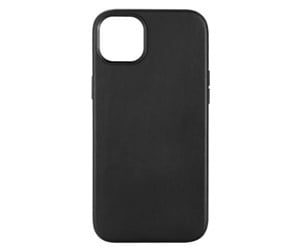 Mobil - Deksel og etui - Essentials iPhone 14 Plus Leather Mag Back Cover - Black - 1110863