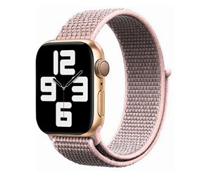 Smartklokke - Tilbehør - Lippa Apple Watch Nylon Strap 42/44/45/49 - Rose Gold - LPAW107