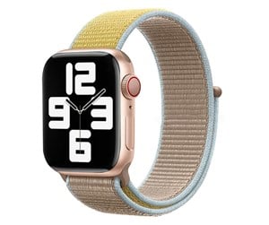 Smartklokke - Tilbehør - Lippa Apple Watch Nylon Strap 42/44/45/49 - Caramel - LPAW103