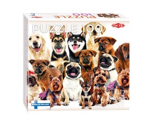 Puslespill - Tactic Group of Cute Dogs 1 pcs puzzle Gulv - 59233