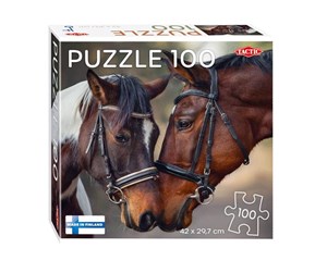 Puslespill - Tactic Horses in Love 1 pcs puzzle Gulv - 59234