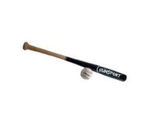 Utendørsleker - Tactic Bex Sunsport Baseball Bat with Ball 71cm - 513-040