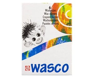 Kreative leker - Talens Wasco Wax Crayons 6 pcs. - 95721107