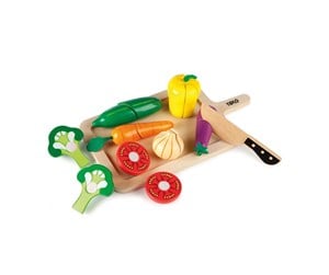 Treleker - Tidlo Wooden Cutting Vegetables Playset 20 pieces - T0215