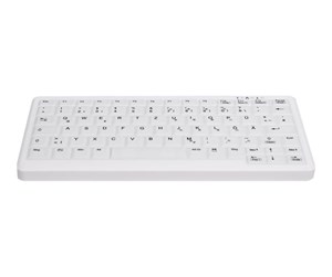 Tastatur - Cherry Active Key MedicalKey AK-C4110 - keyboard - Nordic - white - Tastatur - Nordisk - Hvit - AK-C4110F-US-W/NOR