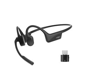 Hodetelefoner - Shokz OpenComm2 UC (USB-C) - Black - C110-AC-BK-EN