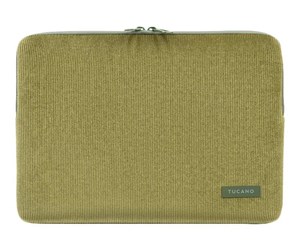 Veske/Hylster/Sekk til bærbar PC - Tucano Velluto etui Utgangstilkoblinger MacBook Air/Pro 13" & Laptop 13" | Grønn - BFVELMB13-V