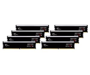 RAM - G.Skill Zeta R5 DDR5-6400 - 384GB - CL32 - Octa Channel (8 pcs) - Intel XMP - Svart - F5-6400R3239G48GE8-ZR5K