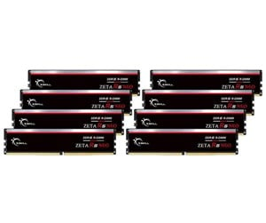 RAM - G.Skill Zeta R5 Neo DDR5-6400 - 384GB - CL32 - Octa Channel (8 pcs) - AMD EXPO - Svart - F5-6400R3239G48GE8-ZR5NK