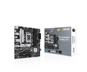 Hovedkort - ASUS PRIME B760M-A D4-CSM (V2) Hovedkort - Intel B760 - Intel LGA1700 socket - DDR4 RAM - Micro-ATX - 90MB1D00-M1EAYC