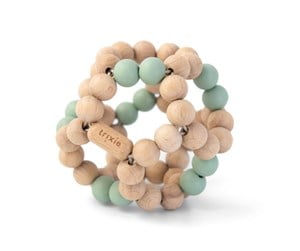 Babyleker - Trixie Wooden Bead Ball - Mint - 36-145