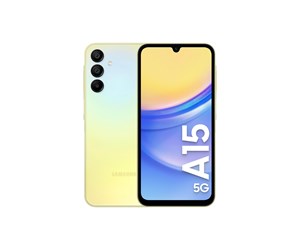 Mobiltelefoner - Samsung Galaxy A15 5G 128GB/4GB - Yellow - SM-A156BZYDEUE