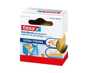 Tape & Lim - tesa double-sided tape - 38 mm x 2.75 m - 56665-00001-01