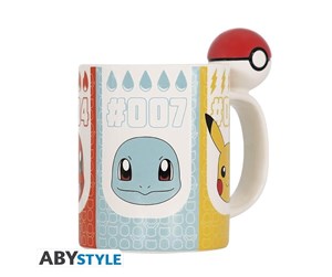 Reklameartikler - ABYstyle - POKEMON 3D Pokeball - Krus - ABYMUGA368