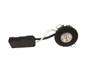 Lamper - Scan Products Luna Low Profile Outdoor Downlight 6.2W 4000K Ra95 IP65 Matt black - 10125