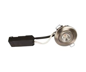 Lamper - Scan Products Luna Low Profile Outdoor Downlight 6.2W 3000K Ra95 IP65 Brushed steel - 10182