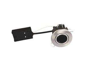 Lamper - Scan Products Luna Combi Install Downlight GU10 IP44 Brushed alu - 10502