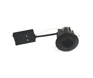 Lamper - Scan Products Luna Combi Install Downlight GU10 IP44 Matt black - 10505