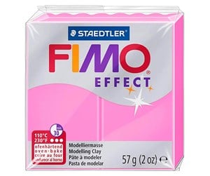 Byggesett - Fimo Effect Modeling Clay Neon Pink 57gr - 78325