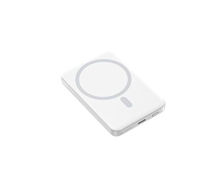 Nødlader - XtremeMac Magnetic - Apple MagSafe Compatible Nødlader - Hvit - 5000 mAh - XWH-PMS2-13