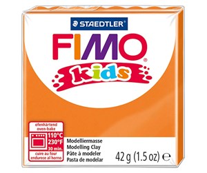 Byggesett - Fimo Kids modeling clay Orange 42 gr - 78527