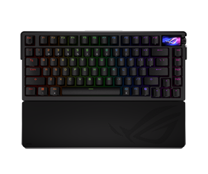 Tastatur - ASUS ROG AZOTH EXTREME 75% - Wireless DIY Custom RGB - Gamingtastatur - Uten numpad - Nordisk - Svart - 90MP03MA-BKNA01