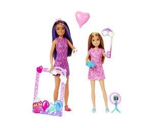 Dukker, Bamser & Utstyr - Barbie Celebration Fun Photobooth Playset With Skipper & Stacie Dolls & Accessories - HKB12