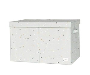 Barnerom - 3 Sprouts - Storage box with lid Terrazzo/Green - IFCTGN