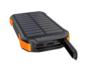 Nødlader - Choetech Solar + Qi Nødlader - 10000 mAh - B659