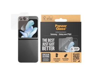 Mobil - Beskyttelsesglass - PanzerGlass Screen Protector Samsung Galaxy Z Flip6 | Classic Fit - PANZER7368