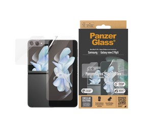 Mobil - Beskyttelsesglass - PanzerGlass Screen Protector Samsung Galaxy Z Flip6 | Glass & Film *DEMO* - PANZER7370