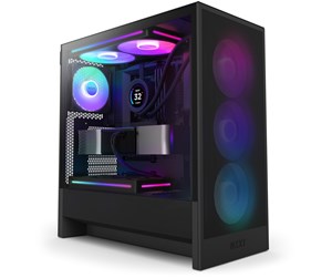 Kabinett - NZXT H5 Flow RGB (2024) - Kabinett - Miditower - Svart - CC-H52FB-R1