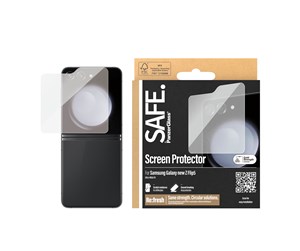 Mobil - Beskyttelsesglass - SAFE. by PanzerGlass Screen Protector Samsung Galaxy Z Flip6 | Classic Fit - SAFE95866