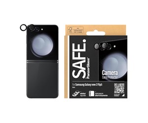 Mobil - Beskyttelsesglass - SAFE. by PanzerGlass Camera Lens Protector for Samsung Galaxy Z Flip6 | Black - SAFE95870