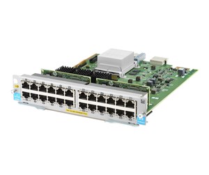 Nettverksadapter - Hewlett Packard Enterprise HPE - expansion module - Gigabit Ethernet (PoE+) x 24 - J9986A#B8X