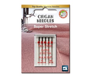 Symaskin - Organ Super Stretch needles - 130/705 HAX1SP