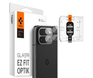 Mobil - Andre tilbehør - Spigen Glass tR EZ Fit Optik 2 Pack for Google Pixel 9 Pro Fold - Crystal Clear - AGL08269