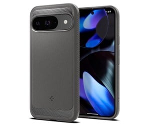 Mobil - Deksel og etui - Spigen Rugged Armor for Google Pixel 9 Pro/Pixel 9 - Marble Grey - ACS07783