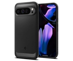 Mobil - Deksel og etui - Spigen Rugged Armor for Google Pixel 9 Pro XL - Matte Black - ACS07719