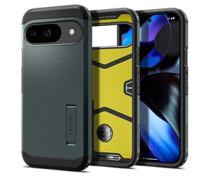 Mobil - Deksel og etui - Spigen Tough Armor for Google Pixel 9 Pro/Pixel 9 - Abyss Green - ACS07694