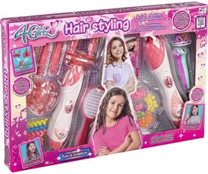 Kreative leker - VN Toys 4-Girlz - 2 in 1 Hair Set (63236) - 63236