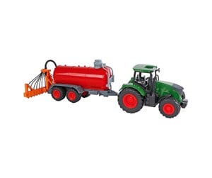 Leketøysbil - Kids Globe Tractor with liquid manure tank 49cm - 540521