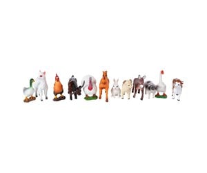 Figurer - Kids Globe Miniature Farm Animal Figures 36 pcs. - 570456