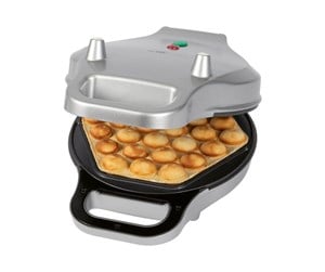 Andre kjøkkenapparater - Clatronic WA 3772 - bubble waffle maker - silver - 4006160639650